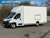 USED 2021 71 FIAT DUCATO 2.3 MultiJetII 35 Maxi Low Loader Luton 2dr Diesel Manual M H1 Euro 6 (140 ps) LWB 4.5 meter length load area AIR CON