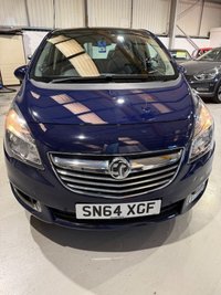 USED 2014 64 VAUXHALL MERIVA 1.4i SE MPV 5dr Petrol Manual Euro 6 100ps ULEZ Affordable Motoring Finance+Long MOT+P/Roof+ParkAid+AC+Cruise+1/2Lthr