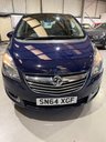 USED 2014 64 VAUXHALL MERIVA 1.4i SE MPV 5dr Petrol Manual Euro 6 100ps ULEZ Affordable Motoring Finance+Long MOT+P/Roof+ParkAid+AC+Cruise+1/2Lthr