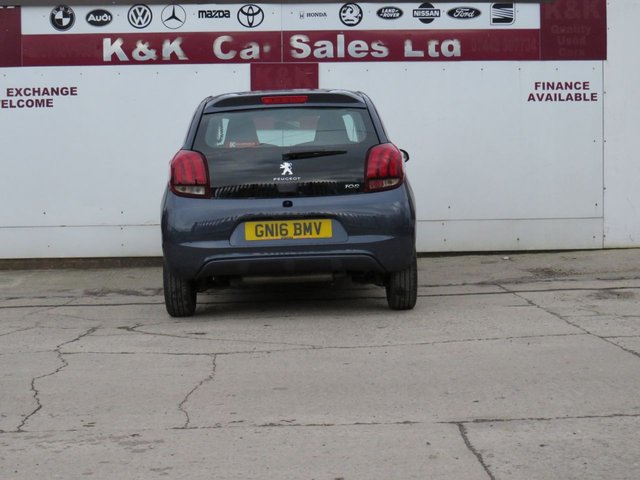 2016 PEUGEOT 108 2016 1.0 Active Hatchback 5dr Petrol 2 Tronic Euro 6 (68 ps) - Photo 4