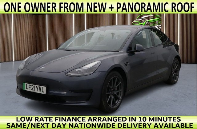 2021 MODEL 3 STANDARD RANGE PLUS SALOON 4DR ELECTRIC AUTO RWD 241 BHP 1 OWNER... photo