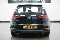USED 2013 63 VOLKSWAGEN GOLF 1.4 TSI BlueMotion Tech ACT GT DSG Euro 6 (s/s) 5dr Front & Rear Parking Sensors