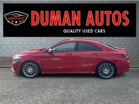 USED 2016 66 MERCEDES-BENZ CLA 2.1 CLA200d AMG Line Coupe 4dr Diesel Manual Euro 6 (s/s) (136 ps) PARKING AID+ PRIVACY GLASS+ HALF LEATHER TRIM+ BLUETOOTH+ ECO+ START/STOP+ DUAL CLIMATE CONTROL+ CRUISE CONTROL+ AUTO HEADLIGHTS+ &pound;20 ROAD TAX+ 18 INCH ALLOY WHEELS+