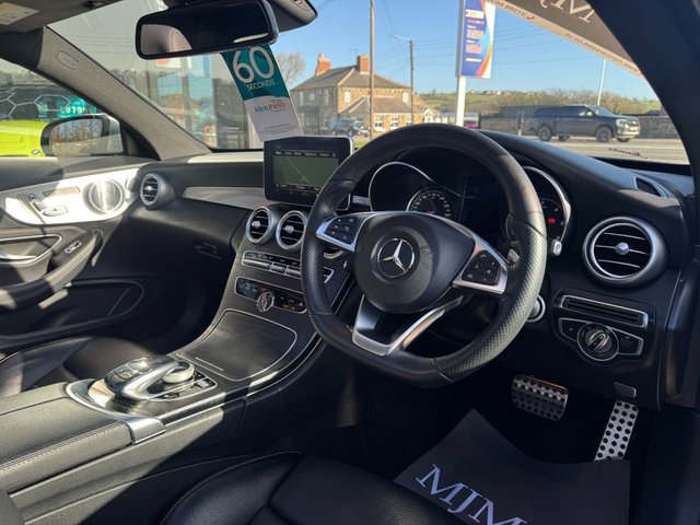 2017 MERCEDES-BENZ C-CLASS 2017 2.1 C250d AMG Line (Premium Plus) Coupe 2dr Diesel G-Tronic+ Euro 6 (s/s) (204 ps) * HUGE SPEC LIST * PANORAMIC SUNROOF * REAR CAMERA * HEATED LEATHER SEATS * BLACK ASH WOOD TRIM * CRUISE CONTROL * MERCEDES ME CONNECT * 2-ZONE CLIMATE CONTROL * IRIDIUM SILVER * LED LIGHTS * SPORTS SUSPENSION * SAT NAV * DAB * STUNNING THROUGHOUT * - Photo 4