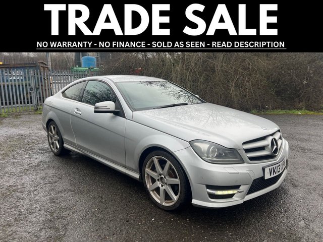 2013 MERCEDES-BENZ C-CLASS 2.1 C220 CDI BlueEfficiency AMG Sport Coupe 2dr Diesel G-Tronic+ Euro 5 (s/s) (170 ps)