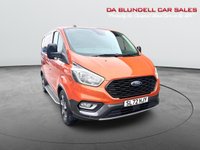 USED 2022 72 FORD TRANSIT CUSTOM 2.0 320 EcoBlue Active Crew Van Double Cab 5dr Diesel Auto L1 H1 Euro 6 (170 ps) TOW BAR+R.CAMERA+WARANTY INCL.