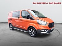 USED 2022 72 FORD TRANSIT CUSTOM 2.0 320 EcoBlue Active Crew Van Double Cab 5dr Diesel Auto L1 H1 Euro 6 (170 ps) TOW BAR+R.CAMERA+WARANTY INCL.