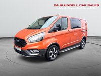 USED 2022 72 FORD TRANSIT CUSTOM 2.0 320 EcoBlue Active Crew Van Double Cab 5dr Diesel Auto L1 H1 Euro 6 (170 ps) TOW BAR+R.CAMERA+WARANTY INCL.