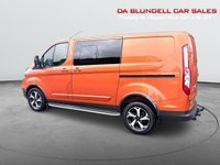 USED 2022 72 FORD TRANSIT CUSTOM 2.0 320 EcoBlue Active Crew Van Double Cab 5dr Diesel Auto L1 H1 Euro 6 (170 ps) TOW BAR+R.CAMERA+WARANTY INCL.