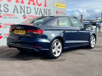 USED 2018 18 AUDI A3 1.0 TFSI Sport Saloon 4dr Petrol Manual Euro 6 (s/s) (116 ps) SATNAV & PARKING SENSORS!!!!