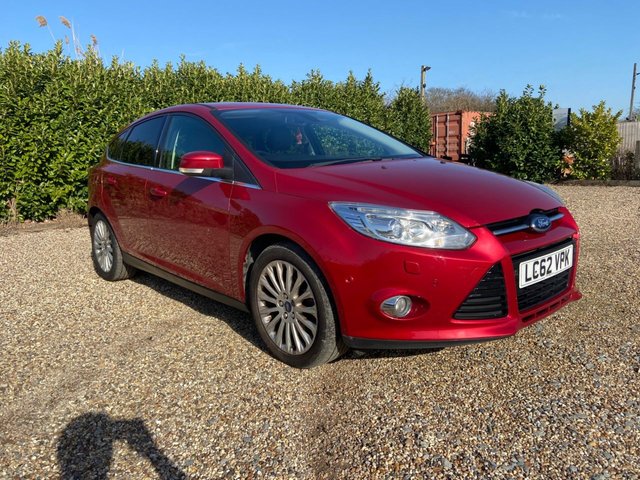 2012 FORD FOCUS 1.0T EcoBoost Titanium X Hatchback 5dr Petrol Manual Euro 5 (s/s) (125 ps)