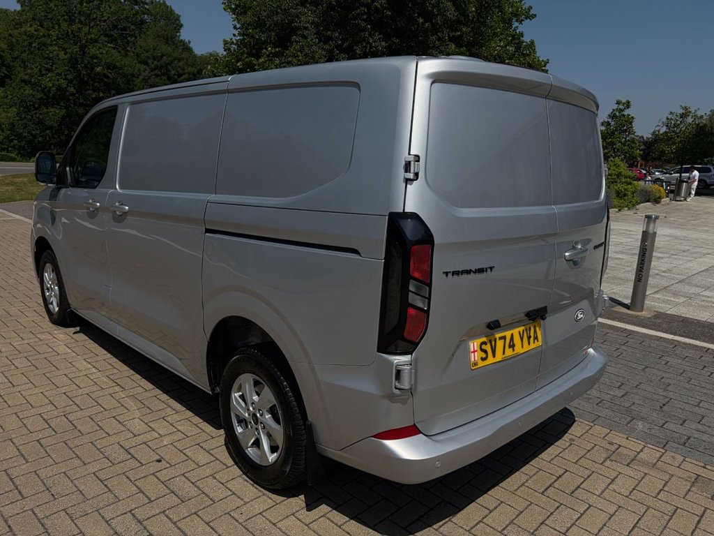 USED 2024 74 FORD TRANSIT CUSTOM 300 NEW SHAPE 2.0EcoBlue AUTO L1H1 170ps *A/C*CAMERA*ALLOYS*SENSORS*HEAT PACK*E/PACK*APPLE CARPLAY* LIMITED-L1-AUTO-GREAT SPEC