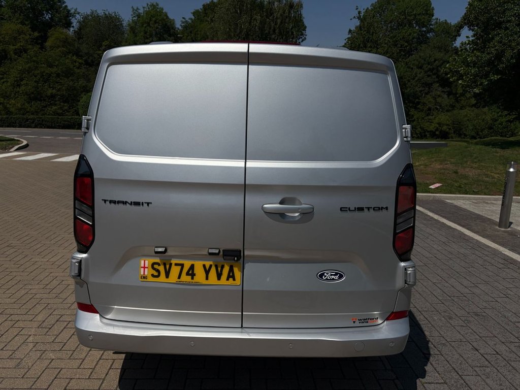 USED 2024 74 FORD TRANSIT CUSTOM 300 NEW SHAPE 2.0EcoBlue AUTO L1H1 170ps *A/C*CAMERA*ALLOYS*SENSORS*HEAT PACK*E/PACK*APPLE CARPLAY* LIMITED-L1-AUTO-GREAT SPEC