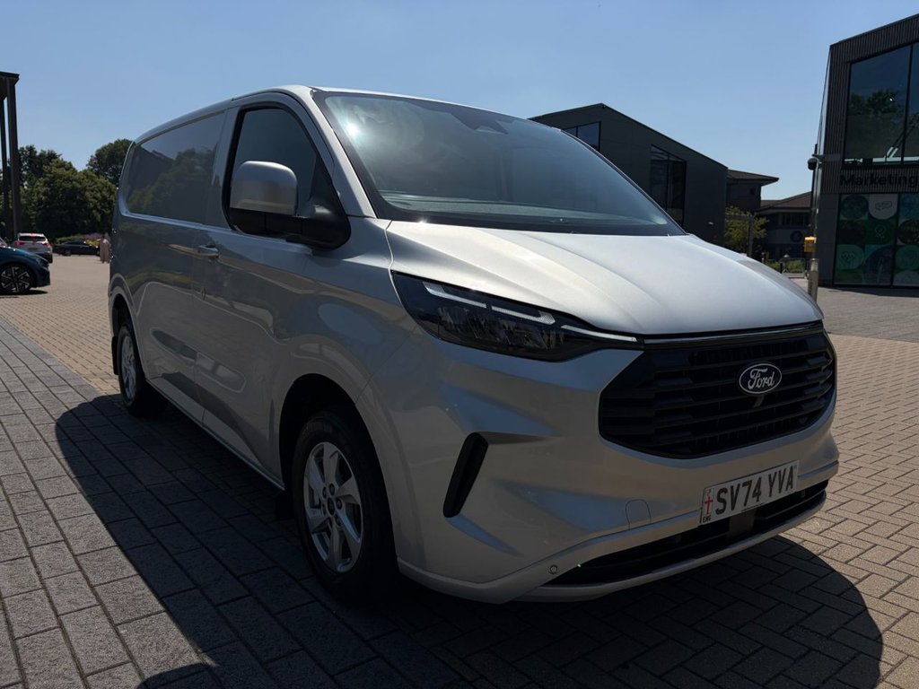 USED 2024 74 FORD TRANSIT CUSTOM 300 NEW SHAPE 2.0EcoBlue AUTO L1H1 170ps *A/C*CAMERA*ALLOYS*SENSORS*HEAT PACK*E/PACK*APPLE CARPLAY* LIMITED-L1-AUTO-GREAT SPEC