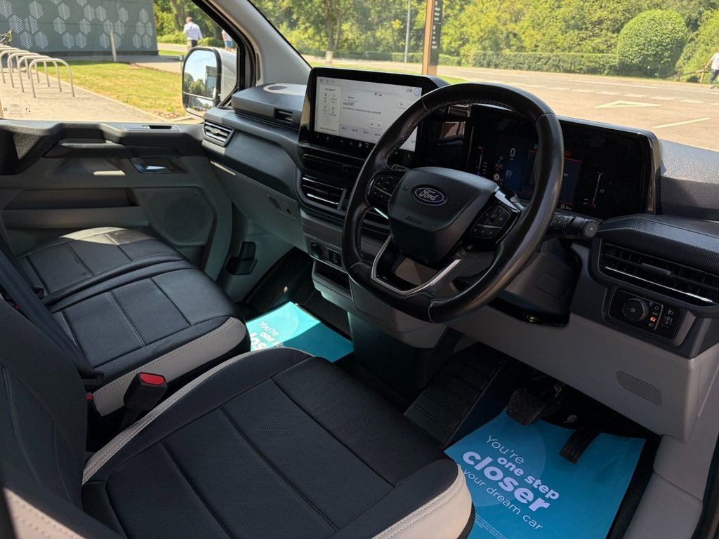 USED 2024 74 FORD TRANSIT CUSTOM 300 NEW SHAPE 2.0EcoBlue AUTO L1H1 170ps *A/C*CAMERA*ALLOYS*SENSORS*HEAT PACK*E/PACK*APPLE CARPLAY* LIMITED-L1-AUTO-GREAT SPEC