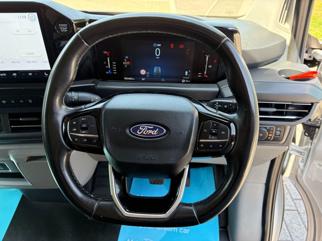 USED 2024 74 FORD TRANSIT CUSTOM 300 NEW SHAPE 2.0EcoBlue AUTO L1H1 170ps *A/C*CAMERA*ALLOYS*SENSORS*HEAT PACK*E/PACK*APPLE CARPLAY* LIMITED-L1-AUTO-GREAT SPEC