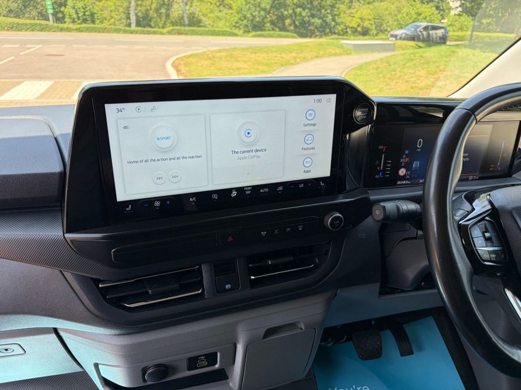 USED 2024 74 FORD TRANSIT CUSTOM 300 NEW SHAPE 2.0EcoBlue AUTO L1H1 170ps *A/C*CAMERA*ALLOYS*SENSORS*HEAT PACK*E/PACK*APPLE CARPLAY* LIMITED-L1-AUTO-GREAT SPEC