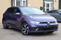 USED 2023 23 VOLKSWAGEN POLO 1.0 TSI R-LINE 5 DOOR 1OWNER F&R SENSORS APPLE CRPLY 17"s