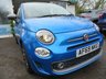 USED 2019 69 FIAT 500 1.2 Sport Hatchback 3dr Petrol Manual Euro 6 (s/s) (69 bhp) This very low mileage example has only covered 24,104 miles from new and comes supplied with excellent service history (5 x service records) including a detailed inspection on arrival to us. One Previous Owner. MOT until November 2026 (no advisories). Only Insurance Group 8!