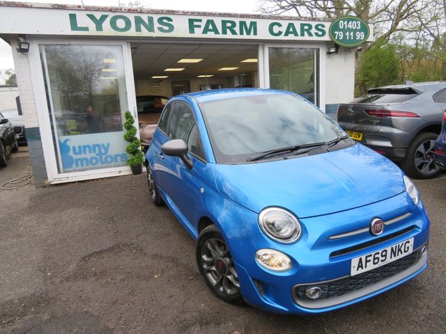 2019 69 Fiat 500 1.2 Sport Hatchback 3dr Petrol Manual Euro 6 (s/s) (69 bhp)