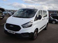 USED 2019 69 FORD TRANSIT CUSTOM 2.0 300 EcoBlue Crew Van Double Cab 5dr Diesel Manual L1 H1 Euro 6 (6 Seat) (130 ps) AWARD WINNING DEALERSHIP
