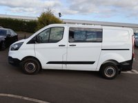 USED 2019 69 FORD TRANSIT CUSTOM 2.0 300 EcoBlue Crew Van Double Cab 5dr Diesel Manual L1 H1 Euro 6 (6 Seat) (130 ps) AWARD WINNING DEALERSHIP