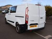 USED 2019 69 FORD TRANSIT CUSTOM 2.0 300 EcoBlue Crew Van Double Cab 5dr Diesel Manual L1 H1 Euro 6 (6 Seat) (130 ps) AWARD WINNING DEALERSHIP