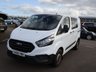 USED 2019 69 FORD TRANSIT CUSTOM 2.0 300 EcoBlue Crew Van Double Cab 5dr Diesel Manual L1 H1 Euro 6 (6 Seat) (130 ps) AWARD WINNING DEALERSHIP
