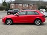 USED 2015 15 AUDI A3 1.6 TDI SE Sportback 5dr Diesel S Tronic Euro 6 (s/s) (110 ps) Finished in MISANO RED with Grey Cloth Sports trim. If you prefer your family hatchback to have a touch of class, then this Audi A3 will wow you with its interior and extra features. Features include &pound;20 Road Tax, Nav, DAB Radio, Alloys, Cruise Control, LED day Lights and much more. This great car will come with a Service and MOT.  Dealer Serviced at 19856 miles, 38661 miles, 59035 miles, 72265 miles, 78331(Cam Belt and Water Pump) 83841 miles.
