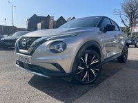 USED 2020 20 NISSAN JUKE 1.0 DIG-T Tekna+ SUV 5dr Petrol DCT Auto Euro 6 (s/s) (117 ps) LEATHER | SAT NAV | REAR CAM