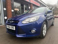 USED 2014 64 FORD FOCUS 1.6 Titanium Navigator Hatchback 5dr Petrol Powershift Euro 5 (125 ps) BLUETOOTH~DAB~A/C~CRUISE~PARK SENS