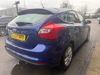 USED 2014 64 FORD FOCUS 1.6 Titanium Navigator Hatchback 5dr Petrol Powershift Euro 5 (125 ps) BLUETOOTH~DAB~A/C~CRUISE~PARK SENS