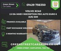 USED 2021 70 VOLVO XC40 2.0 B4 MHEV Inscription Pro Auto Euro 6 (s/s) 5dr 1 Owner Full Service History
