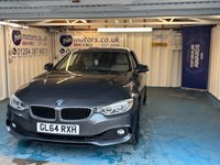 USED 2014 64 BMW 4 SERIES 2.0 420d SE Coupe 2dr Diesel Auto Euro 6 (s/s) (184 ps)+2 KEYS+PARKING SENSORS+ALLOYS+FULL LEATHER HEATED SEATS+BLUETOOTH+NAV+CRUISE+HPI CLEAR+VOSA MOT HISTORY PRINTOUT 2 KEYS+PARKING SENSORS+ALLOYS+FULL LEATHER HEATED SEATS+BLUETOOTH+NAV+CRUISE+HPI CLEAR
