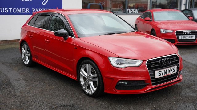 2014 AUDI A3 2.0 TDI S line Sportback 5dr Diesel S Tronic quattro Euro 6 (s/s) (184 ps) - Photo 5