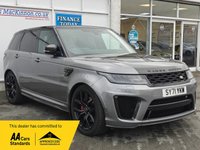 USED 2021 71 LAND ROVER RANGE ROVER SPORT 5.0 P575 V8 SVR Carbon Edition SUV 5dr Petrol Auto 4WD Euro 6 (s/s) (575 ps) CARBON EDITION + PAN ROOF