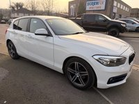 USED 2017 17 BMW 1 SERIES 1.5 118i Sport Hatchback 5dr Petrol Manual Euro 6 (s/s) (136 ps) 