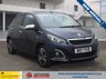 USED 2017 17 PEUGEOT 108 1.2 PureTech Allure Top! 5dr Petrol Manual Euro 6 (82 ps) 