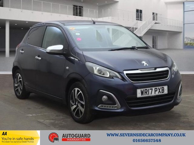 2017 17 Peugeot 108 1.2 PureTech Allure Top! 5dr Petrol Manual Euro 6 (82 ps)