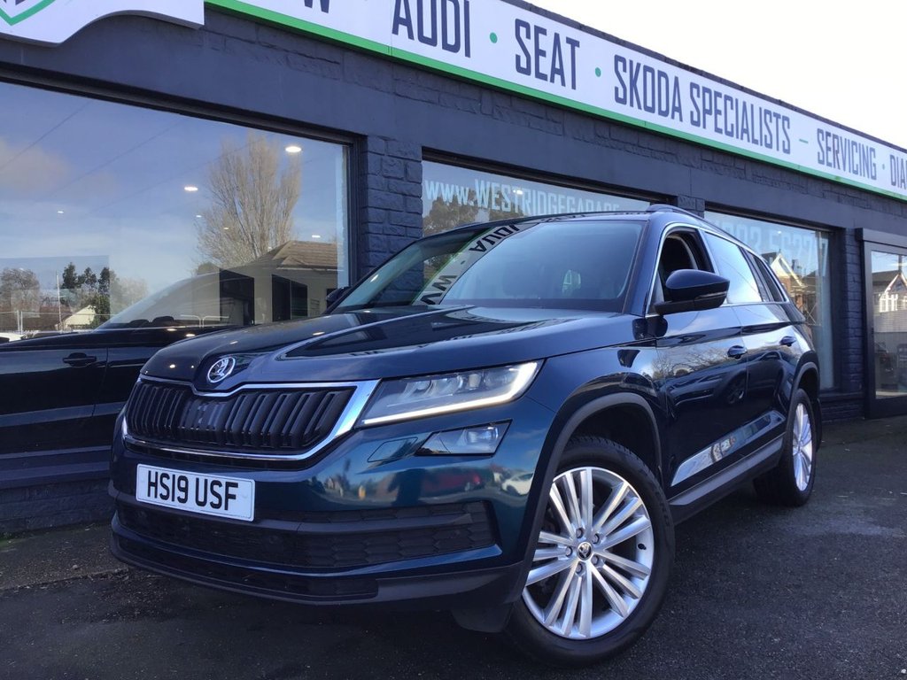USED 2019 19 SKODA KODIAQ 1.5 TSI ACT SE L SUV 5dr Petrol DSG Euro 6 (s/s) (7 Seat) (150 ps) PEACE OF MIND MOTORING 6 MONTHS WARRANTY