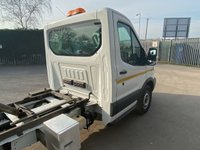 USED 2018 68 FORD TRANSIT 2.0 350 ECOBLUE CAGED TIPPER L2 MEDIUM WHEEL BASE (130 BHP) WITH BIN LIFT. 