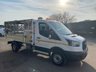 USED 2018 68 FORD TRANSIT 2.0 350 ECOBLUE CAGED TIPPER L2 MEDIUM WHEEL BASE (130 BHP) WITH BIN LIFT. 