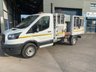 USED 2018 68 FORD TRANSIT 2.0 350 ECOBLUE CAGED TIPPER L2 MEDIUM WHEEL BASE (130 BHP) WITH BIN LIFT. 