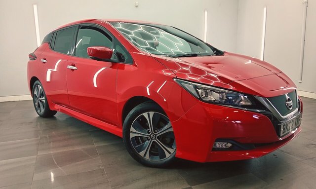 2022 LEAF 40KWH TEKNA HATCHBACK 5DR ELECTRIC AUTO 150 PS 17 ALLOY WHEELS ,... photo