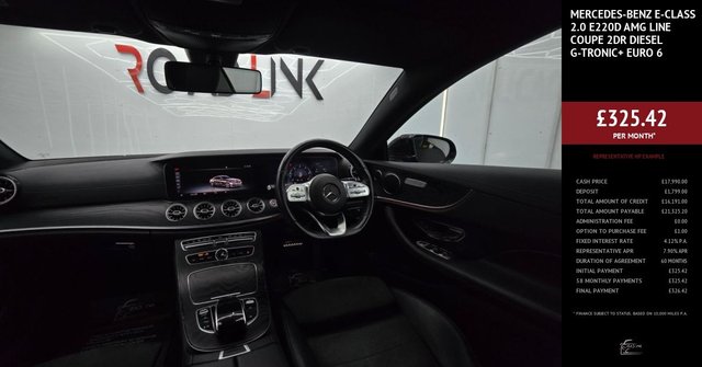 2019 MERCEDES-BENZ E-CLASS 2.0 E220d AMG Line Coupe 2dr Diesel G-Tronic+ Euro 6 (s/s) (194 ps) - Photo 3