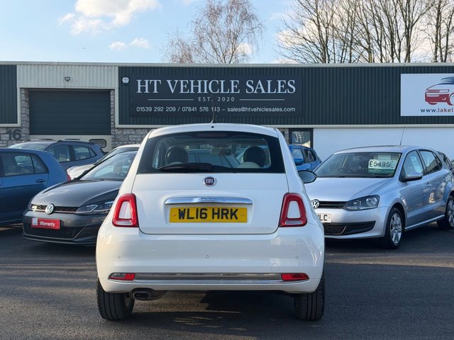 2016 FIAT 500 1.2 Lounge Hatchback 3dr Petrol Manual Euro 6 (s/s) (69 bhp) - Photo 5