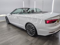 USED 2020 W AUDI A5 CABRIOLET 2.0 TFSI 40 S line Convertible 2dr Petrol S Tronic Euro 6 (s/s) (190 ps) 19 INCH ALLOY WHEELS, CONVERTIBLE - BLACK SOFT ROOF TOP , PARKING SENSORS , HEATED LEATHER SEATS ,APPLE CARPLAY/ ANDROID AUTO,  SAT NAV , BLUETOOTH , CRUISE CONTROL , SERVICE HISTORY x 5 - LATEST MARCH 2026