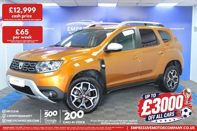 View our Dacia Duster 1.5 Blue dCi Prestige SUV 5dr Diesel Manual Euro 6 (s/s) (115 ps)