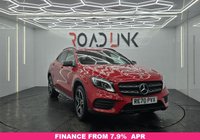 USED 2020 70 MERCEDES-BENZ GLA 1.6 GLA180 AMG Line Edition SUV 5dr Petrol 7G-DCT Euro 6 (s/s) (122 ps) Jupiter Red | 19in AMG Wheels | Sports Seats | Driving Assistance Package | Reversing Camera | THERMOTRONIC Climate Control | Keyless-Go
