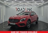 USED 2020 70 MERCEDES-BENZ GLA 1.6 GLA180 AMG Line Edition SUV 5dr Petrol 7G-DCT Euro 6 (s/s) (122 ps) Jupiter Red | 19in AMG Wheels | Sports Seats | Driving Assistance Package | Reversing Camera | THERMOTRONIC Climate Control | Keyless-Go